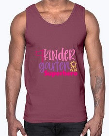 Kindergarten Superhero 440#- kindergarten- Cotton Tank