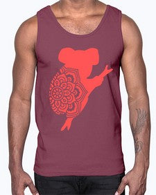KoalaMandala 712#- mandala- Cotton Tank