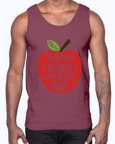 Learn Teach Inspire Shape Style 1044#- teacher- Cotton Tank