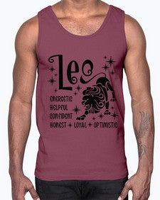 Leo 278#- leo- Cotton Tank