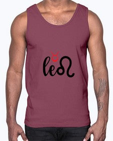 Leo 284#- leo- Cotton Tank