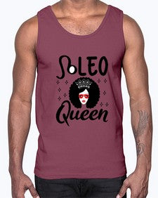 Leo queen 294#- leo- Cotton Tank