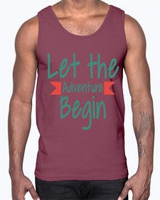 Let the Adventure Begin 456#- general school- Cotton Tank