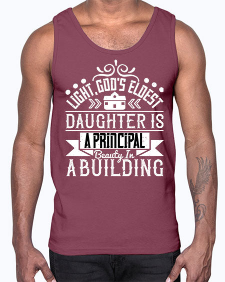 Light Gods eldest daughter is a principal beauty in a building Style 274#- architect- Cotton Tank