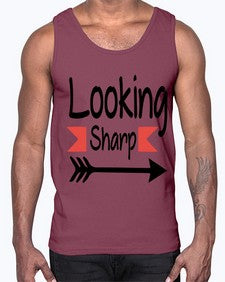 Looking Sharp 513#- general school- Cotton Tank