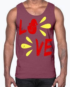Love Duck Style 29#- ducks- Cotton Tank