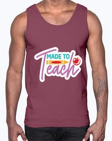 Made To Teach 1082#- teacher- Cotton Tank