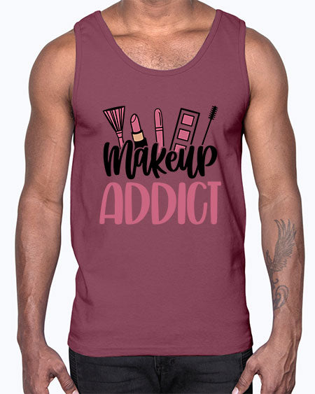 Makeup Addict Style 55#-makeup Cotton Tank