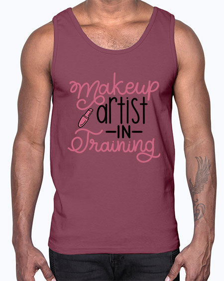 Makeup Artist in Training Style 53#-makeup Cotton Tank