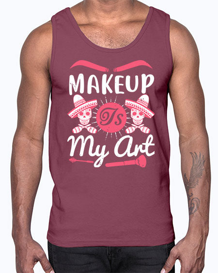 Makeup Is My Art Style 193#-makeup Cotton Tank