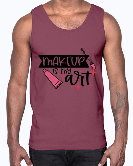 Makeup Is My Art Style 48#-makeup Cotton Tank