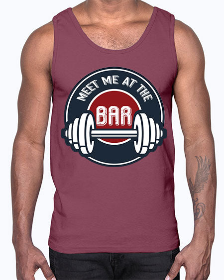 Meet me at the bar- sports general- Cotton Tank