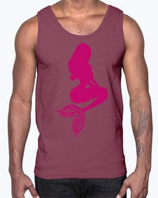 MermaidMandalaUpdated 933#- mandala- Cotton Tank