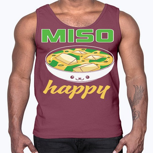 Miso Anime Japanese Food Lover 268#- anime- Cotton Tank