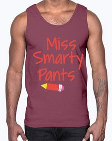 Miss Smarty Pants 531#- general school- Cotton Tank