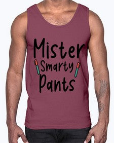 Mister Smarty Pants 534#- general school- Cotton Tank