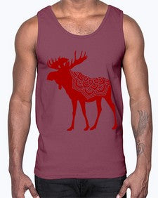 MooseMandala 940#- mandala- Cotton Tank