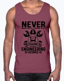 Never Style 1129#- engineer- Cotton Tank