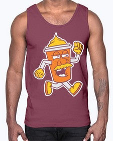 Never too old 197#- cartoon food- Cotton Tank