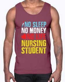 No Sleep Style 314#- nurse- Cotton Tank