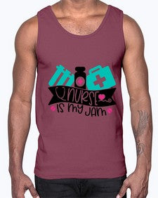 Nurse Is My Jam Style Style 1163#- nurse- Cotton Tank