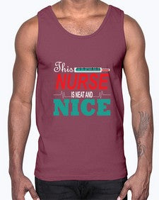 Nurse NiceTransperntPNG Style 1187#- nurse- Cotton Tank