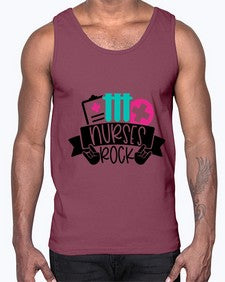 Nurses Rock Style Style 1253#- nurse- Cotton Tank
