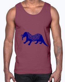 OtterMandala 973#- mandala- Cotton Tank