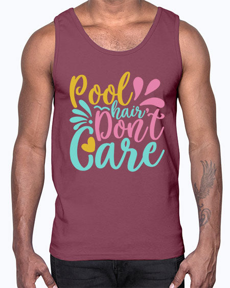 POOL HAIR DONT CARE Style 6#- summer- Cotton Tank