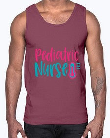 Pediatric Nurse Style 1304#- nurse- Cotton Tank