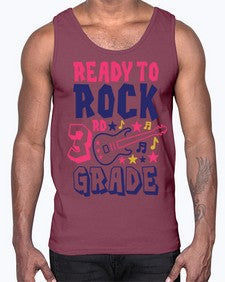 Ready To Rock third 738#- third grade- Cotton Tank