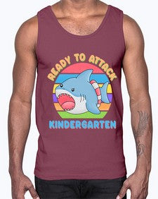 Ready to Attack Kindergarten 712#- kindergarten- Cotton Tank
