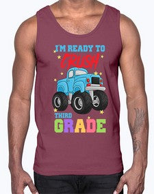 Ready to Crush third Grade 722#- third grade- Cotton Tank
