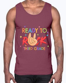 Ready to Rock third Grade 737#- third grade- Cotton Tank