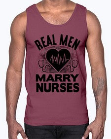 Real men Style 1349#- nurse- Cotton Tank