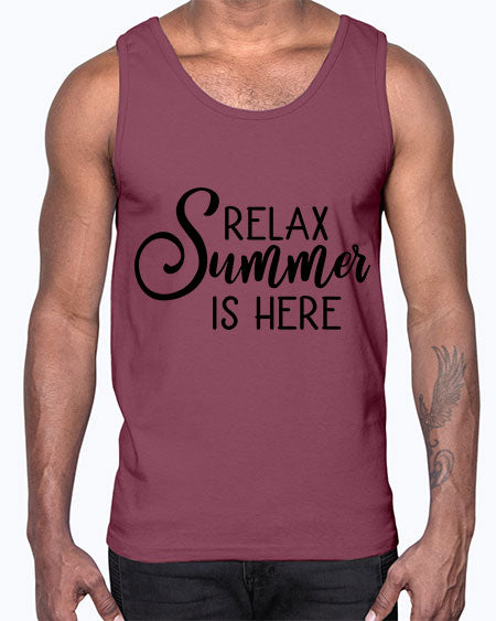 RelaxSummer 85#- summer- Cotton Tank