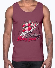 Retro Summer Doing My Berry 1506#- strawberry- Cotton Tank
