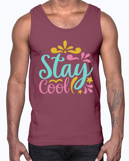 STAY COOL Style 3#- summer- Cotton Tank
