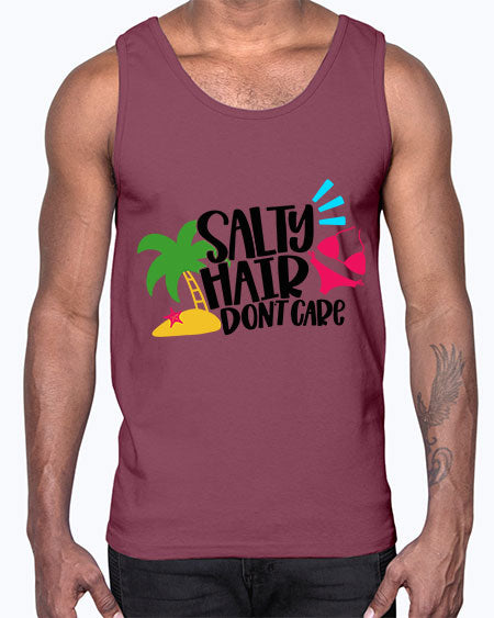 Salty Hair Dont Care Style 29#- summer- Cotton Tank