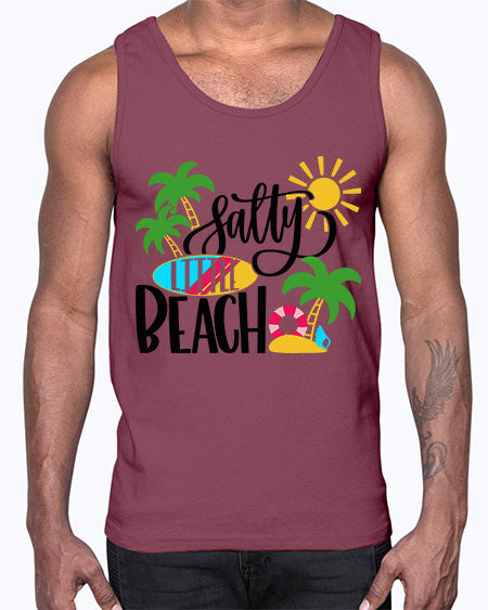 Satly Little Beach Style 26#- summer- Cotton Tank