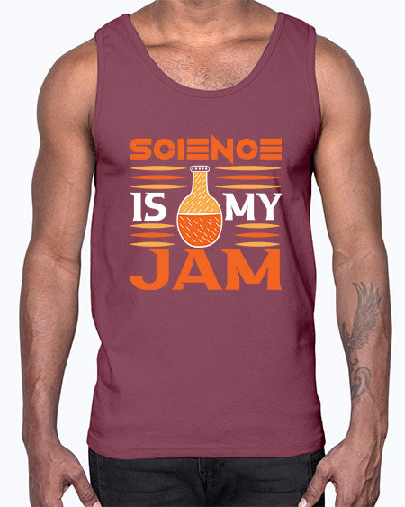 ScienceIsMyJamScience tshirt design ScienceIsMyJam Sciencetshirtdesign 49#- general science- Cotton Tank