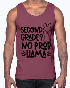 Second Grade No Prob 830#- second grade- Cotton Tank