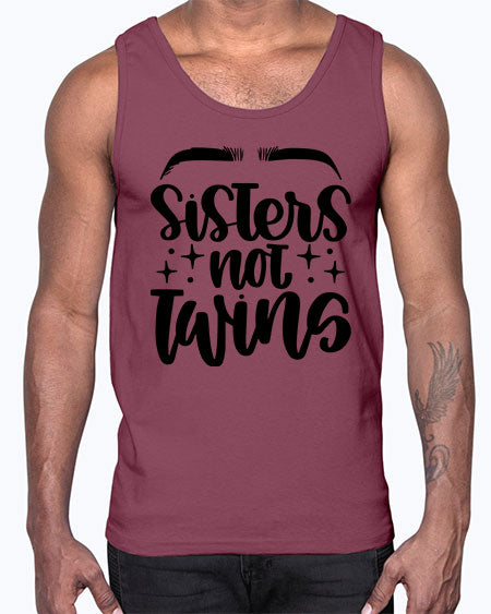 Sister Not Twins Style 23#-makeup Cotton Tank