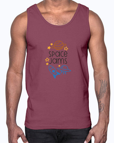 Spacejams 10#- space- Cotton Tank