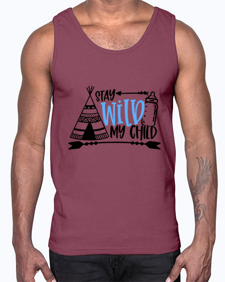 Stay Wild My Child Style 448#- baby- Cotton Tank