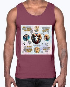 Straight Aries 469#- aries- Cotton Tank