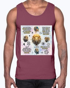 Straight Leo 473#- leo- Cotton Tank