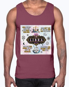 Straight Libra 474#- libra- Cotton Tank