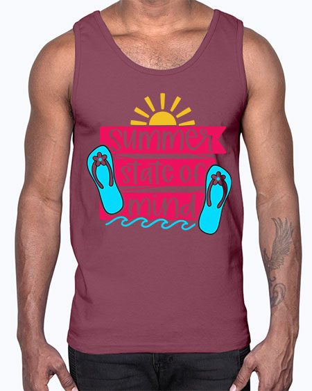 Summer State Of Mind Style 21#- summer- Cotton Tank