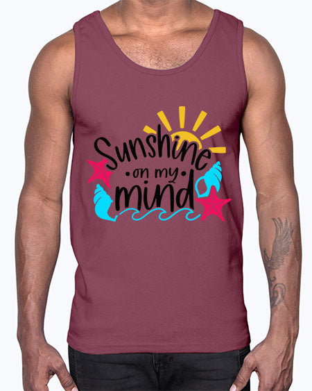 Sunshine On My Mind Style 15#- summer- Cotton Tank